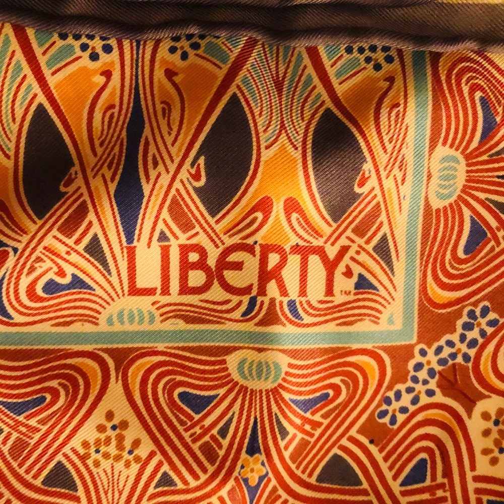 Liberty of London Art Nouveau Ianthe Silk Scarf